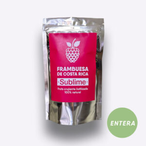 Frambuesa liofilizada (entera) - 50g